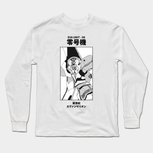 Eva Unit - 00 Neon Genesis Evangelion Long Sleeve T-Shirt